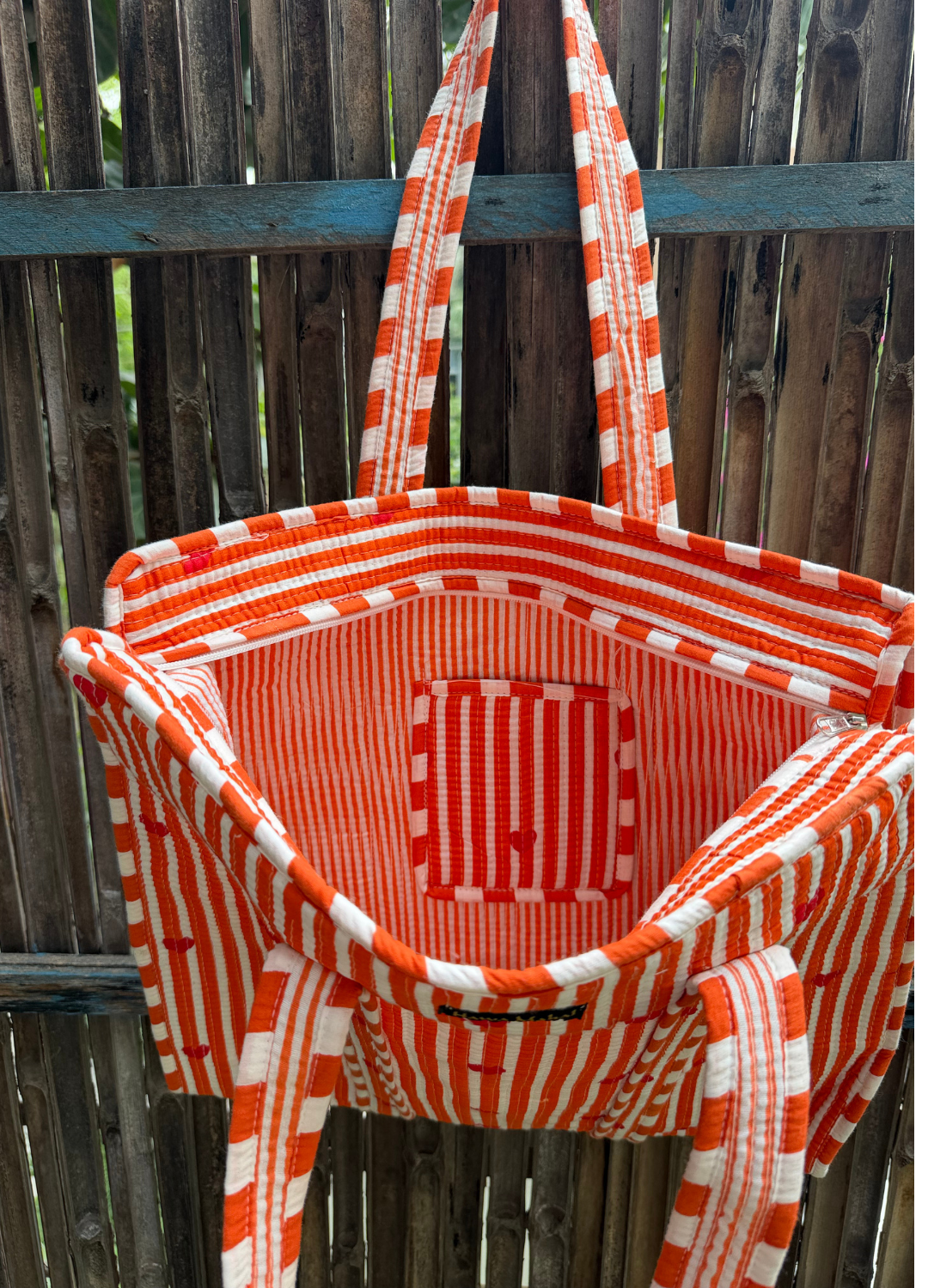 Hand Block Printed Big Tote Bag