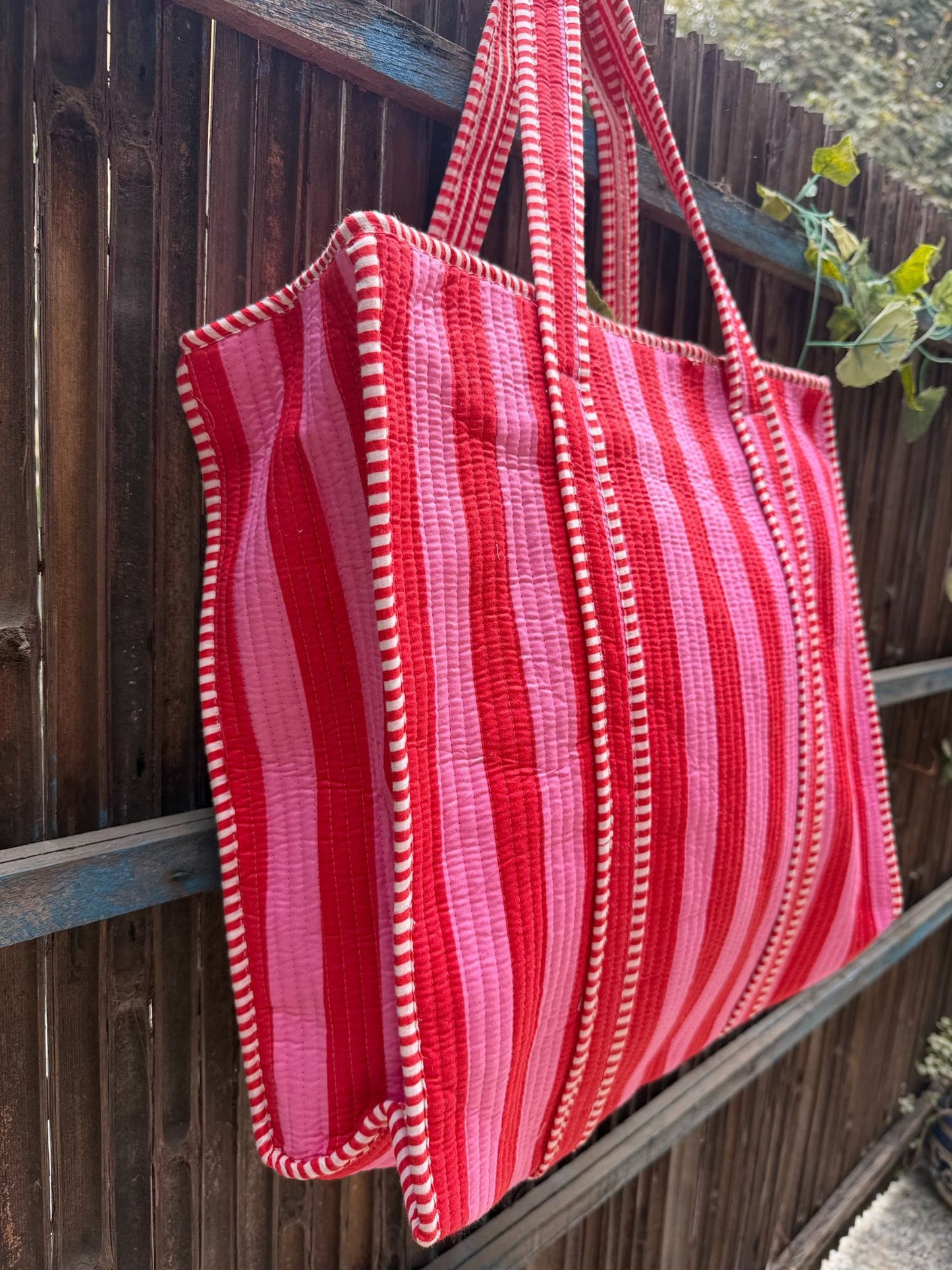 Hand Block Printed Big Tote Bag