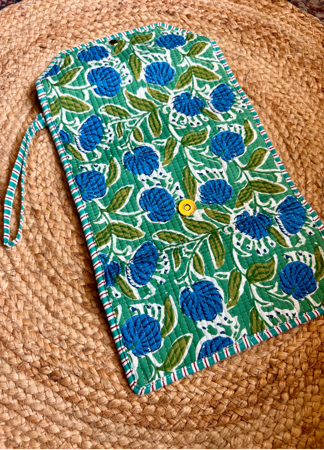 Roll Up Pouch - Blue