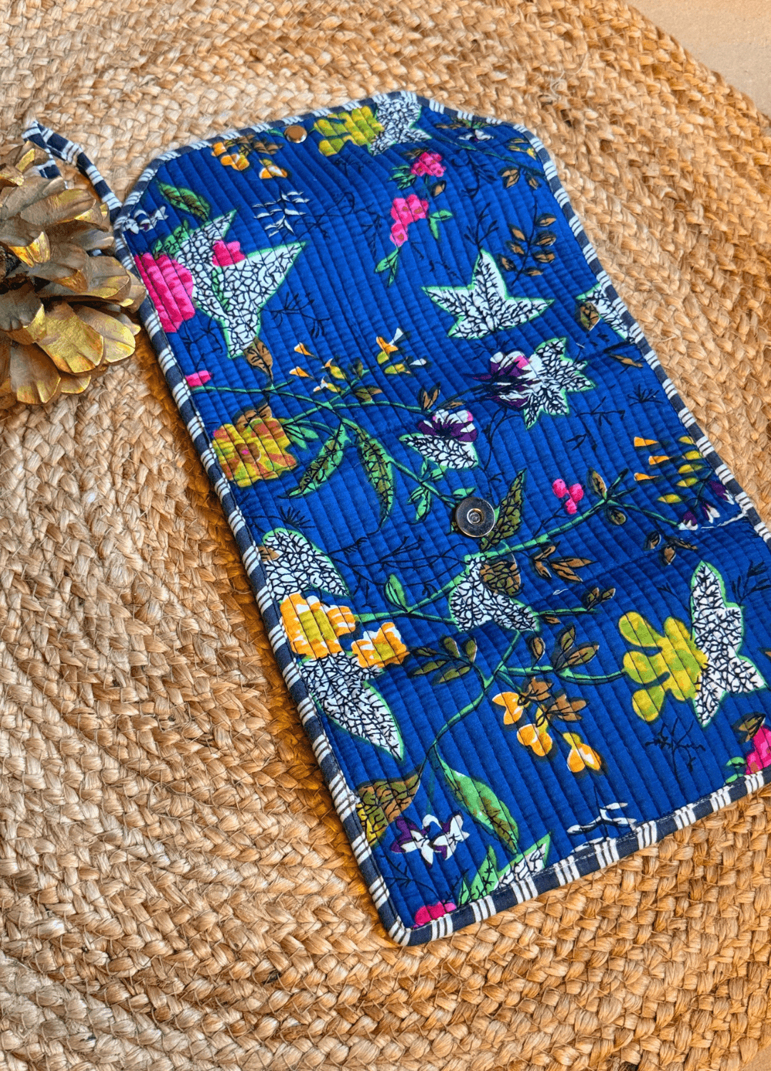Roll Up Pouch - Blue