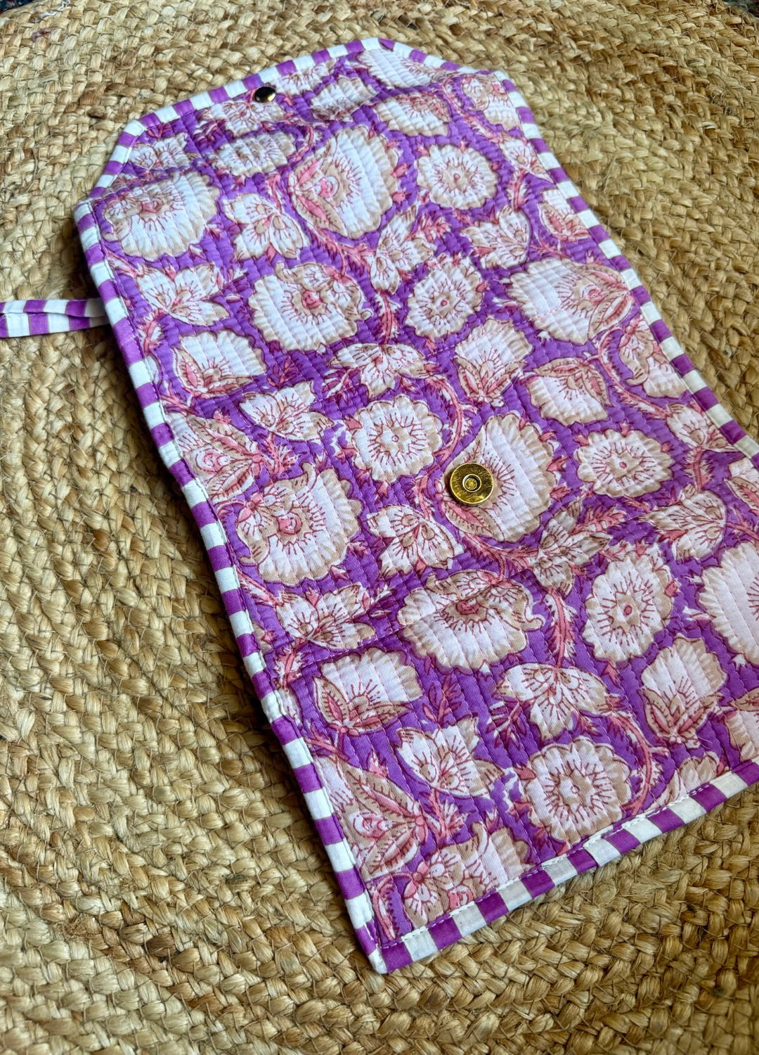Roll Up Pouch - Purple