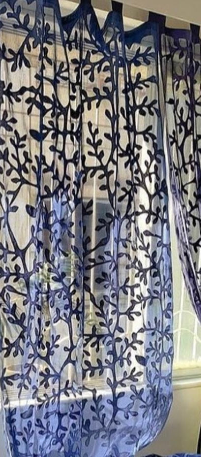 Bird Appliqué Curtain