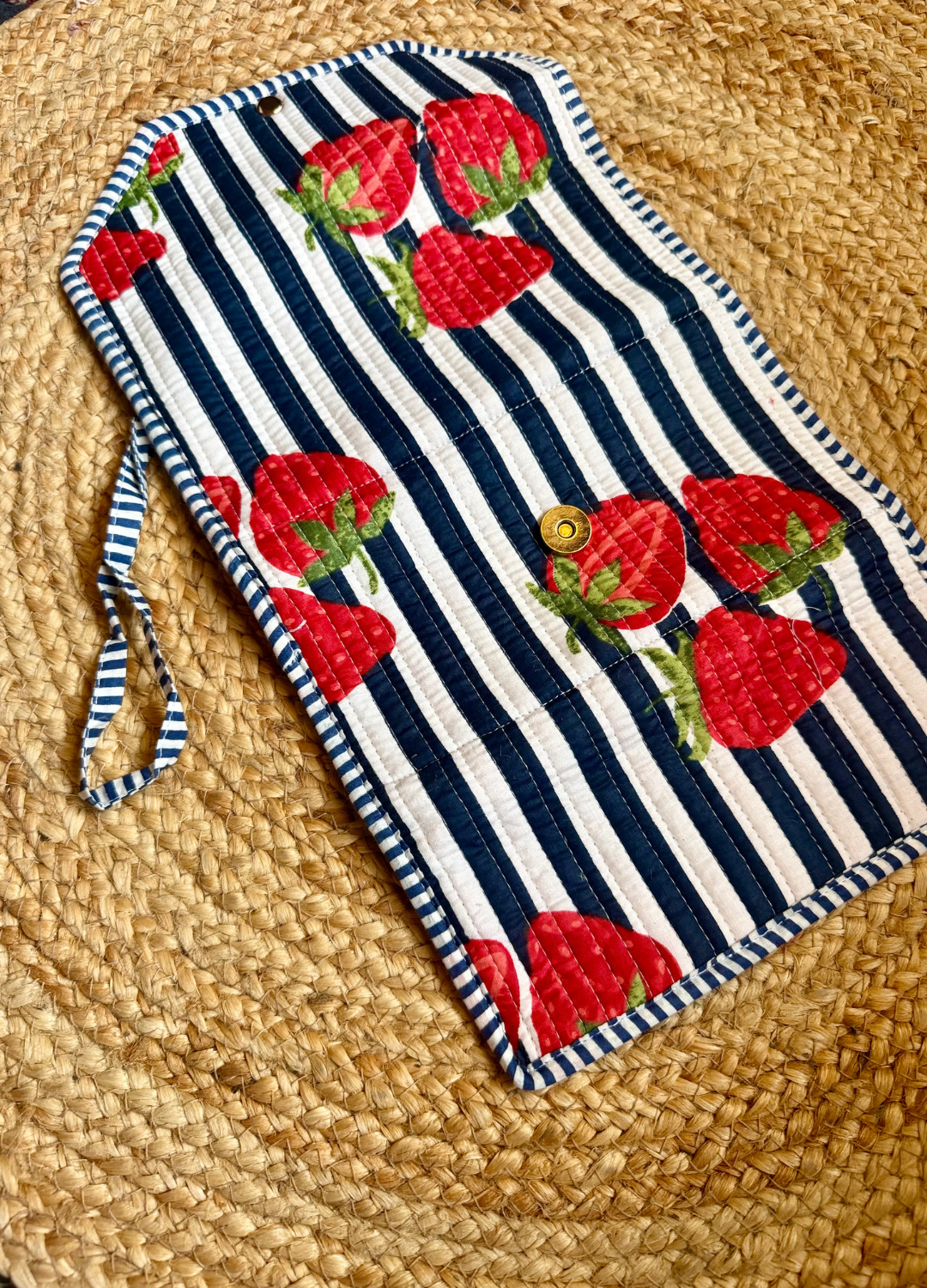 Roll Up Pouch - Navy blue