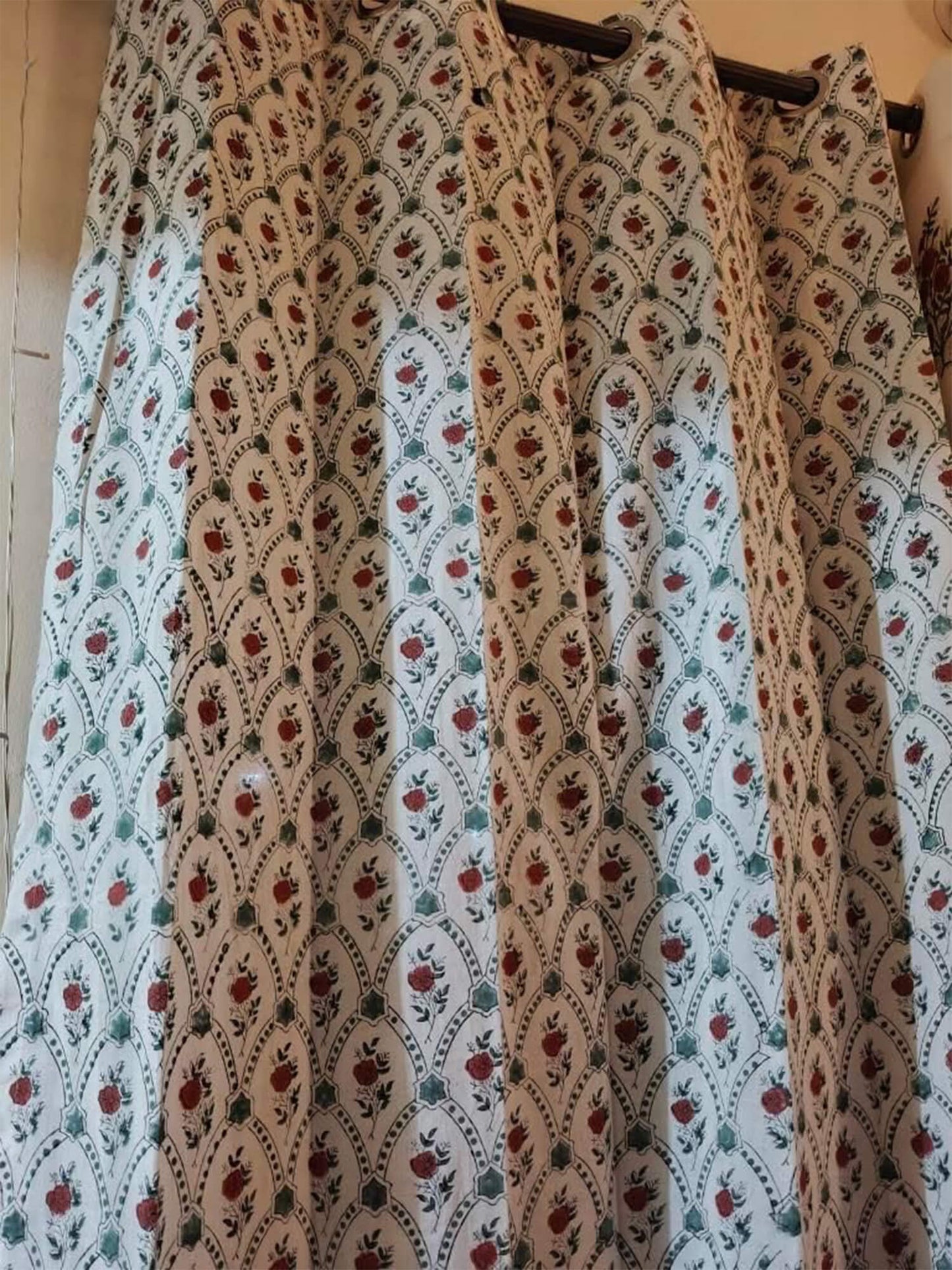 Anar Bagh Collection Block Print Curtains