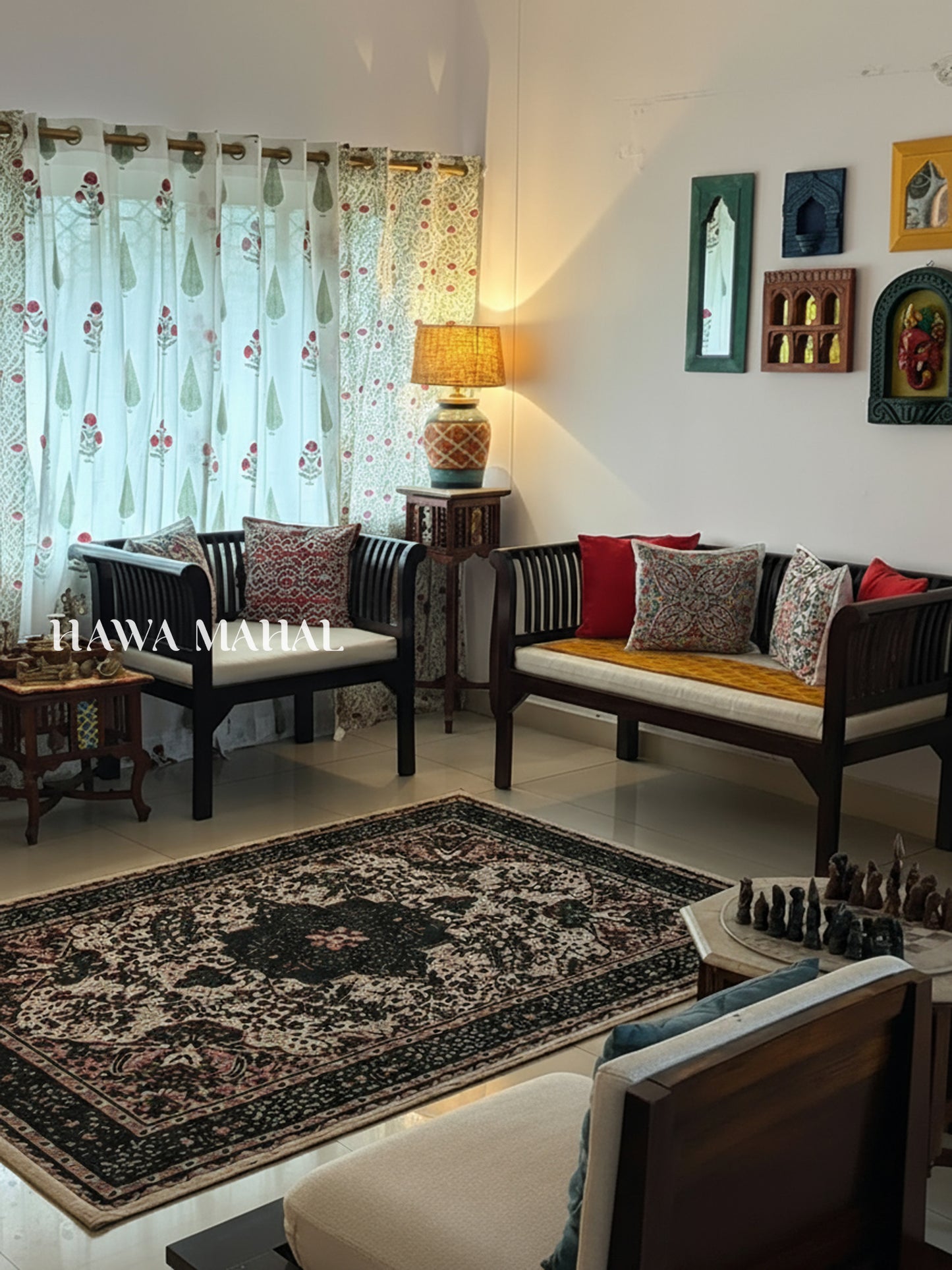 Anaya Collection Block Print Curtains