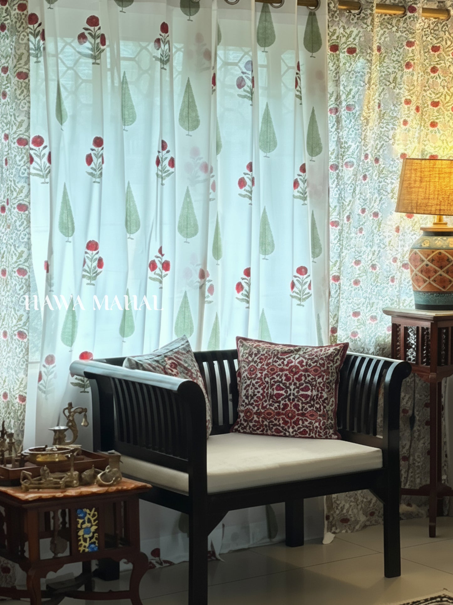 Anaya Collection Block Print Curtains