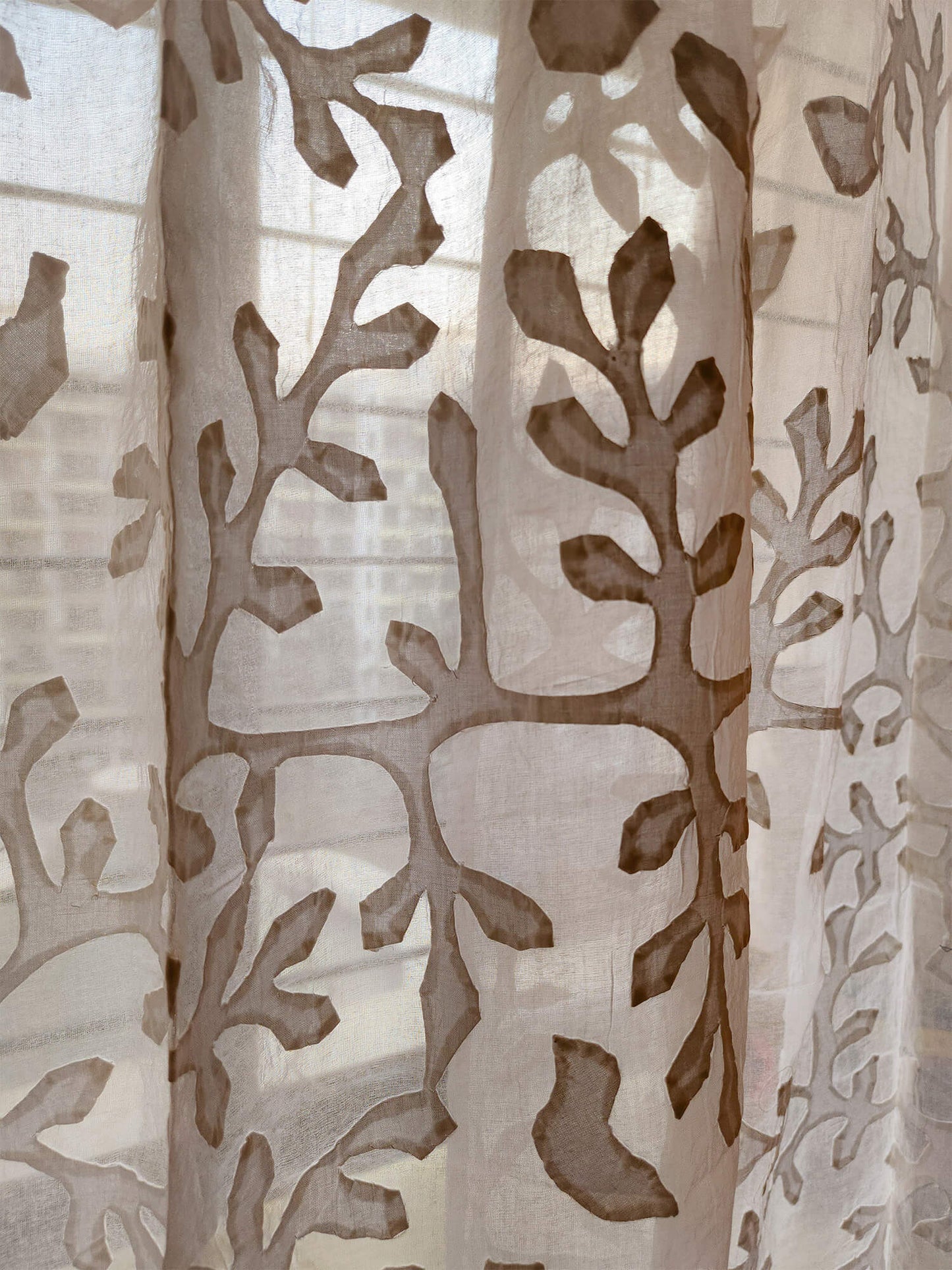 Bird Appliqué Curtain