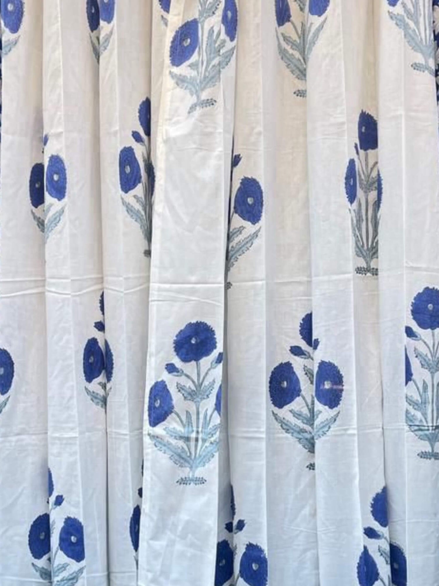 Shalimar Bagh Collection - Hand Block Curtain