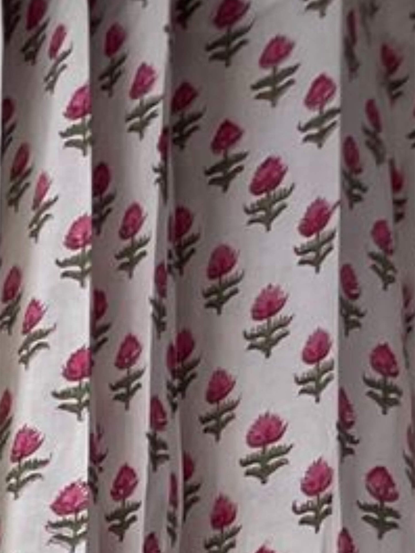 Lal Bagh Collection -Block Print Curtains