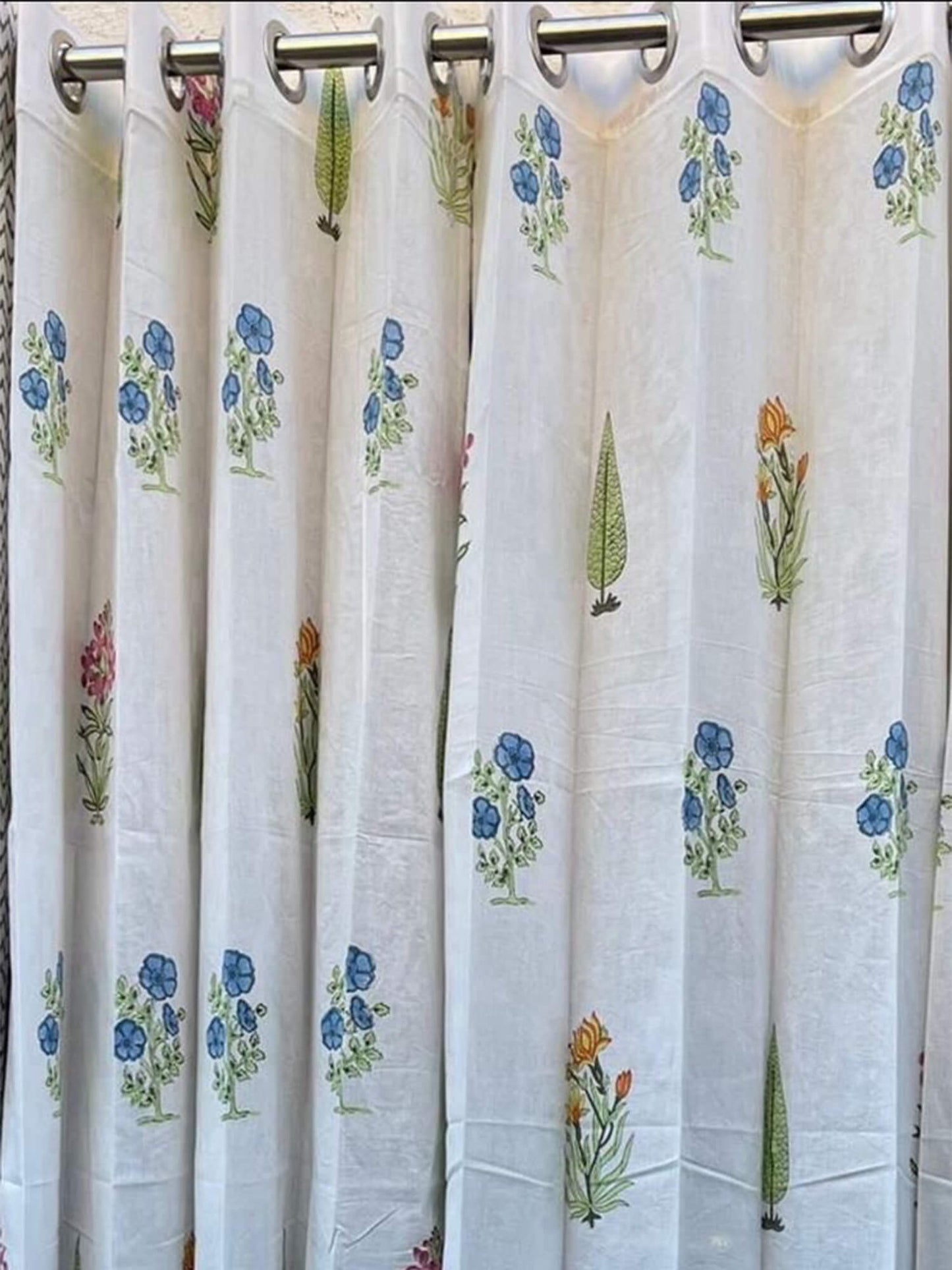 Aram Bagh Collection - Block Print Curtains