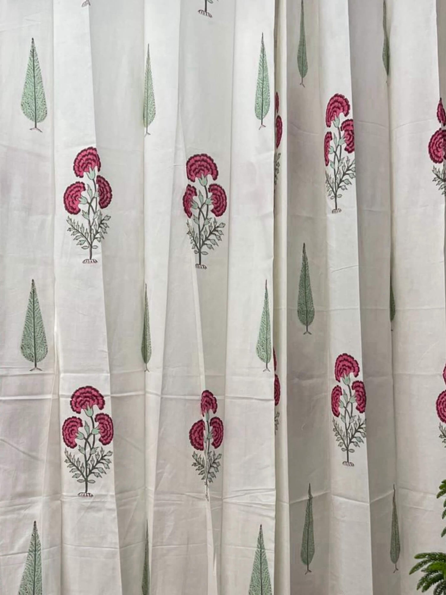 Lal Bagh Collection -Block Print Curtains