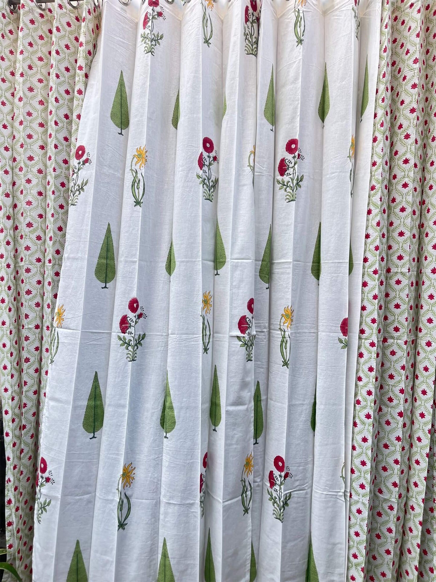 Sultan Bagh Collection- Block Print Curtains
