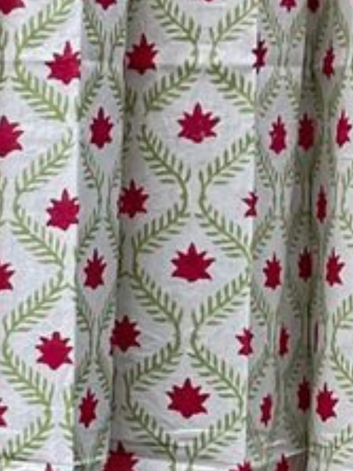 Sultan Bagh Collection- Block Print Curtains