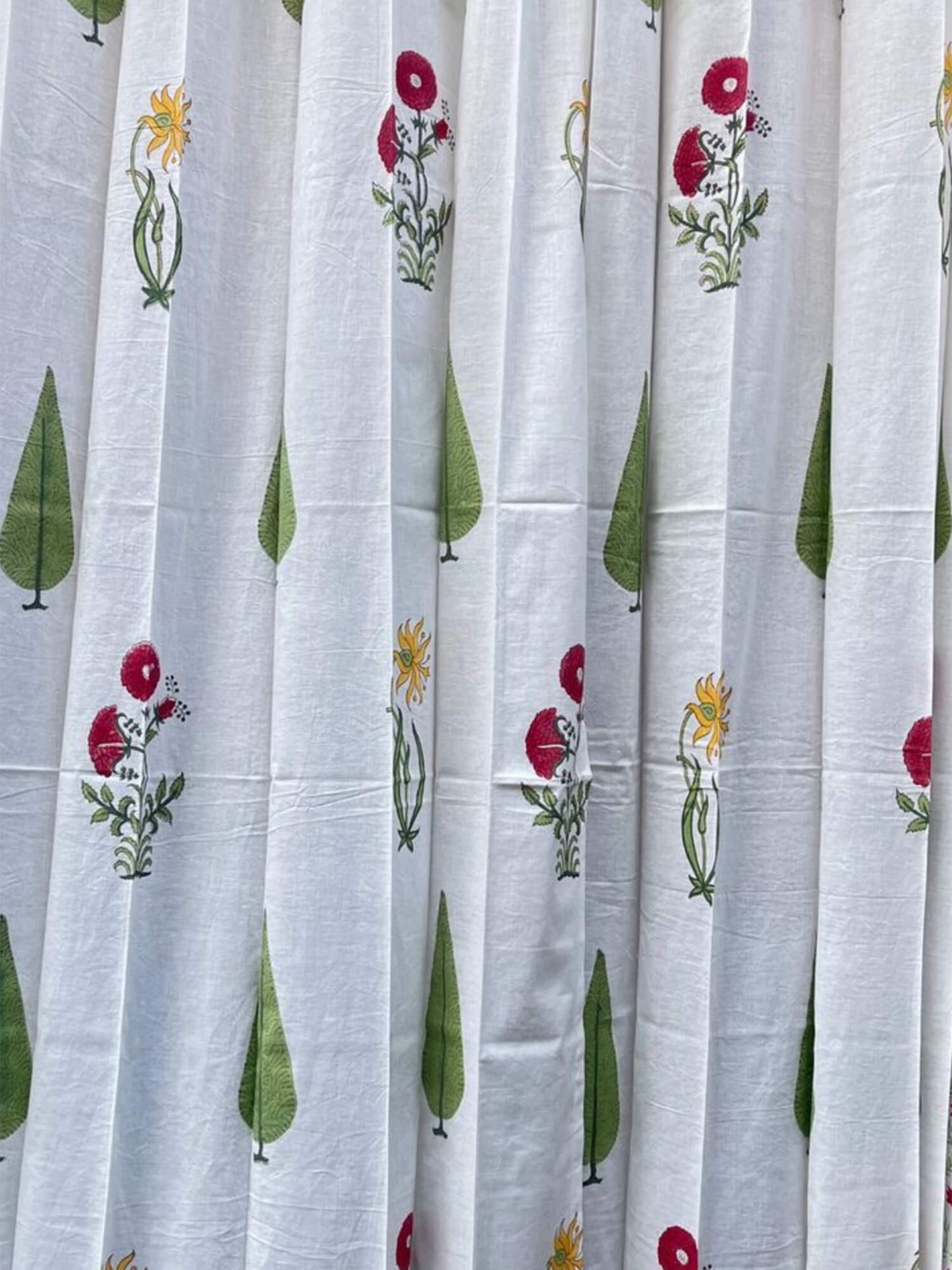 Sultan Bagh Collection- Block Print Curtains