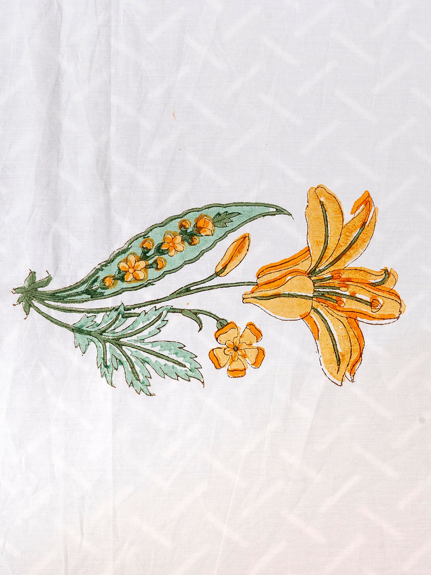 Sunhera Bagh Collection - Matching Double Bed Quilt & Bedsheet Set