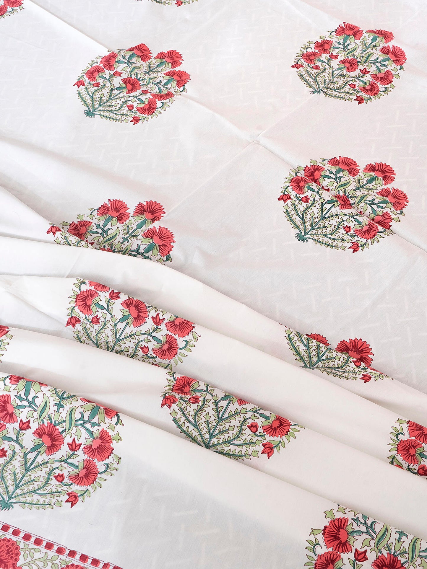 Kishan Bagh Collection - Matching Double Bed Dohar & Bedsheet Set