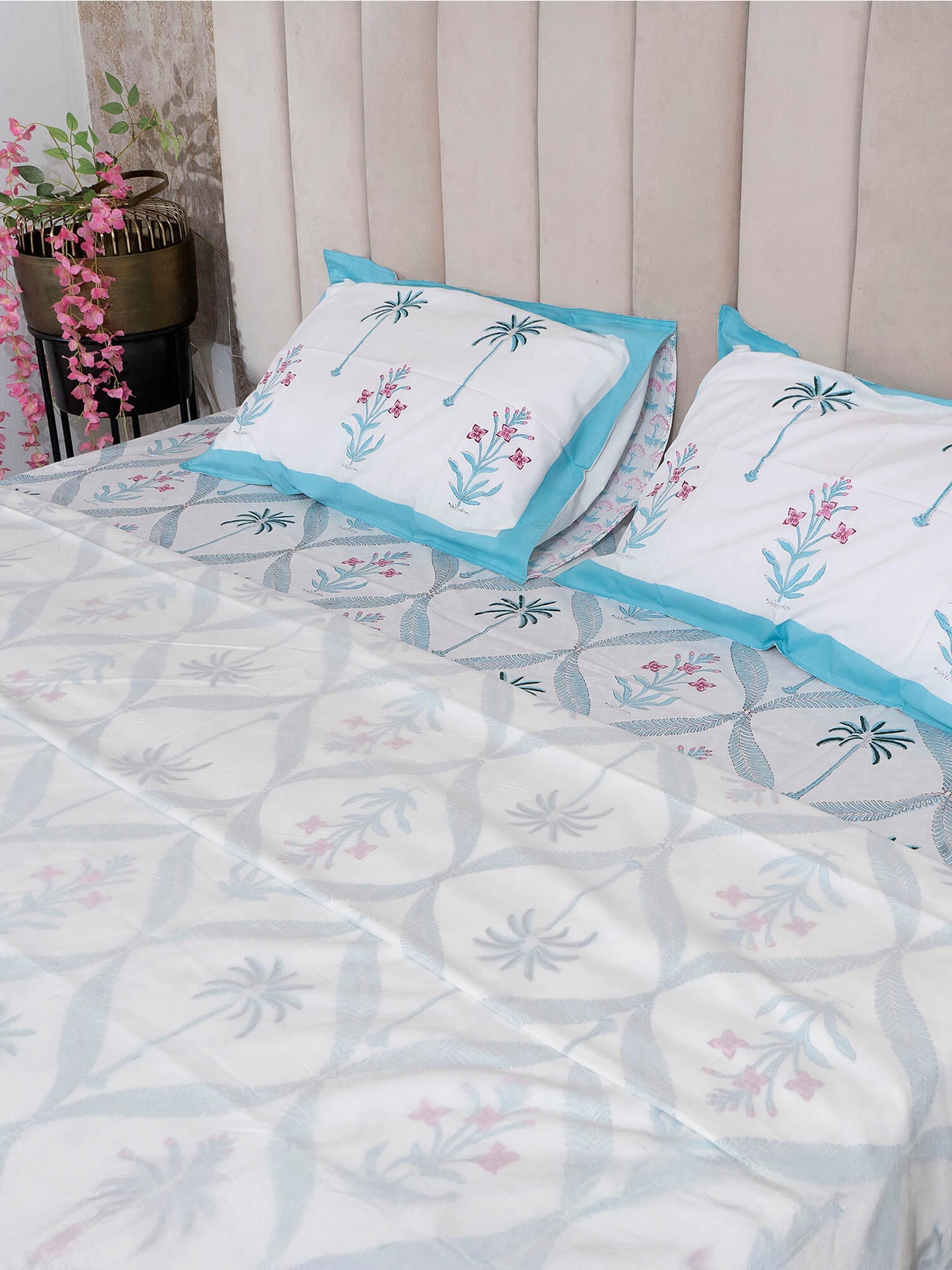 Ram Bagh Collection - Matching Dohar & Bedsheet Set
