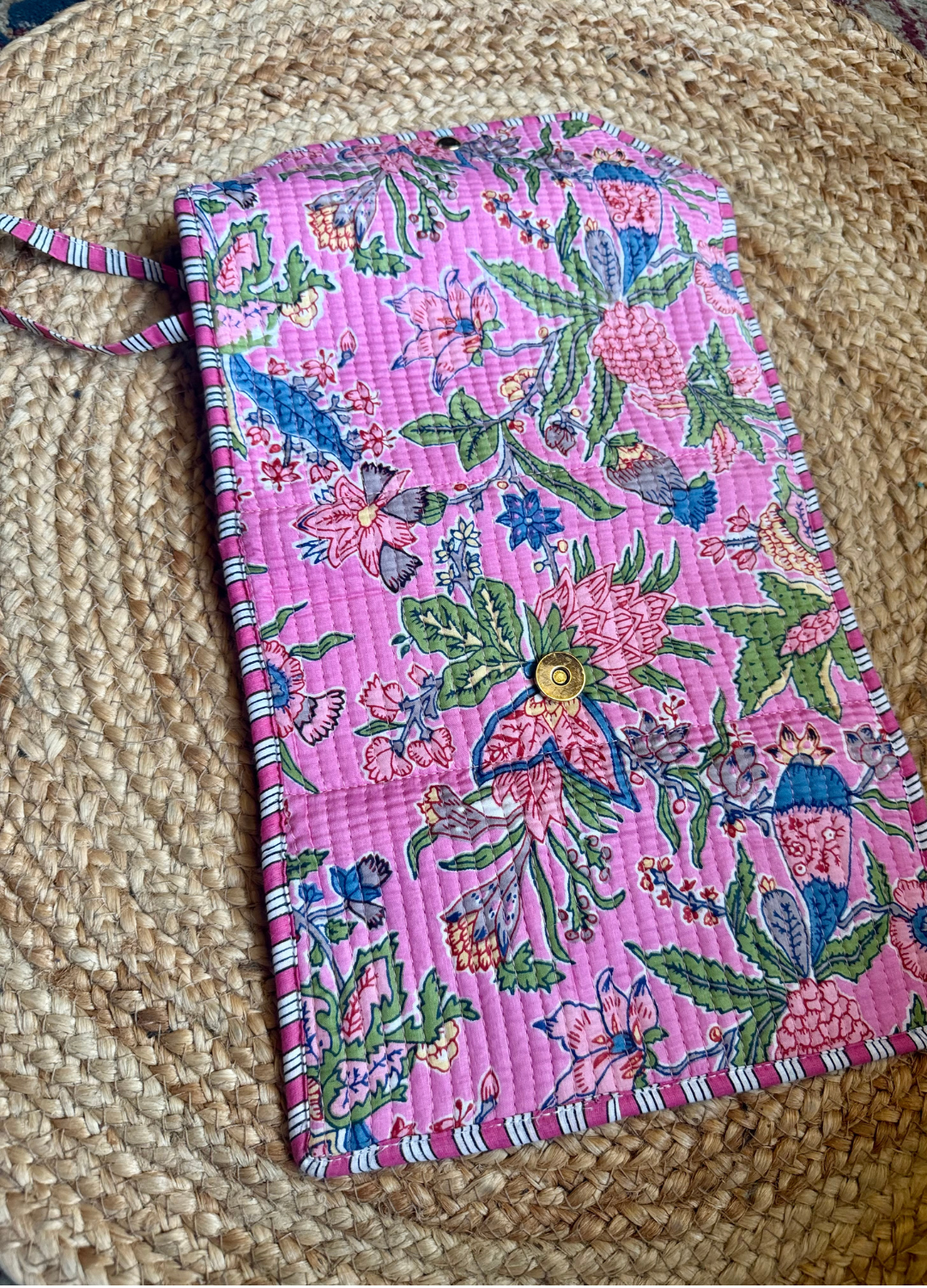 Roll Up Pouch - Pink