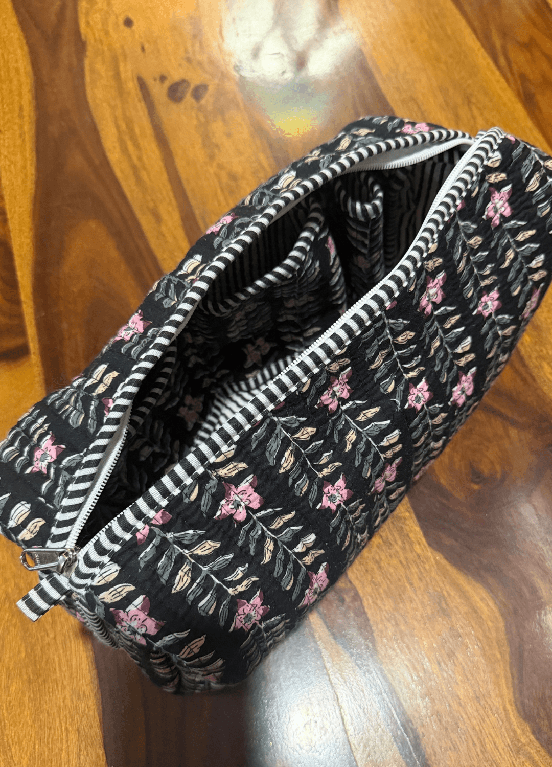 Blockprint Dyson Airwrap Organizer Bag - Black