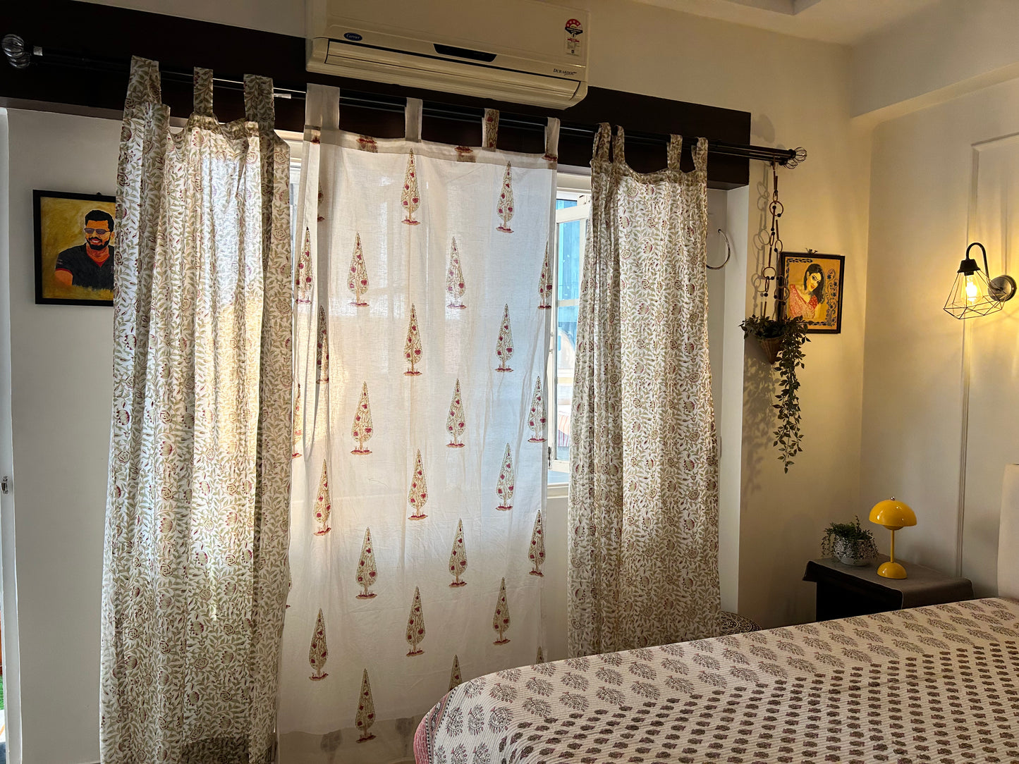 Samode Bagh Collection -Block Print Curtains