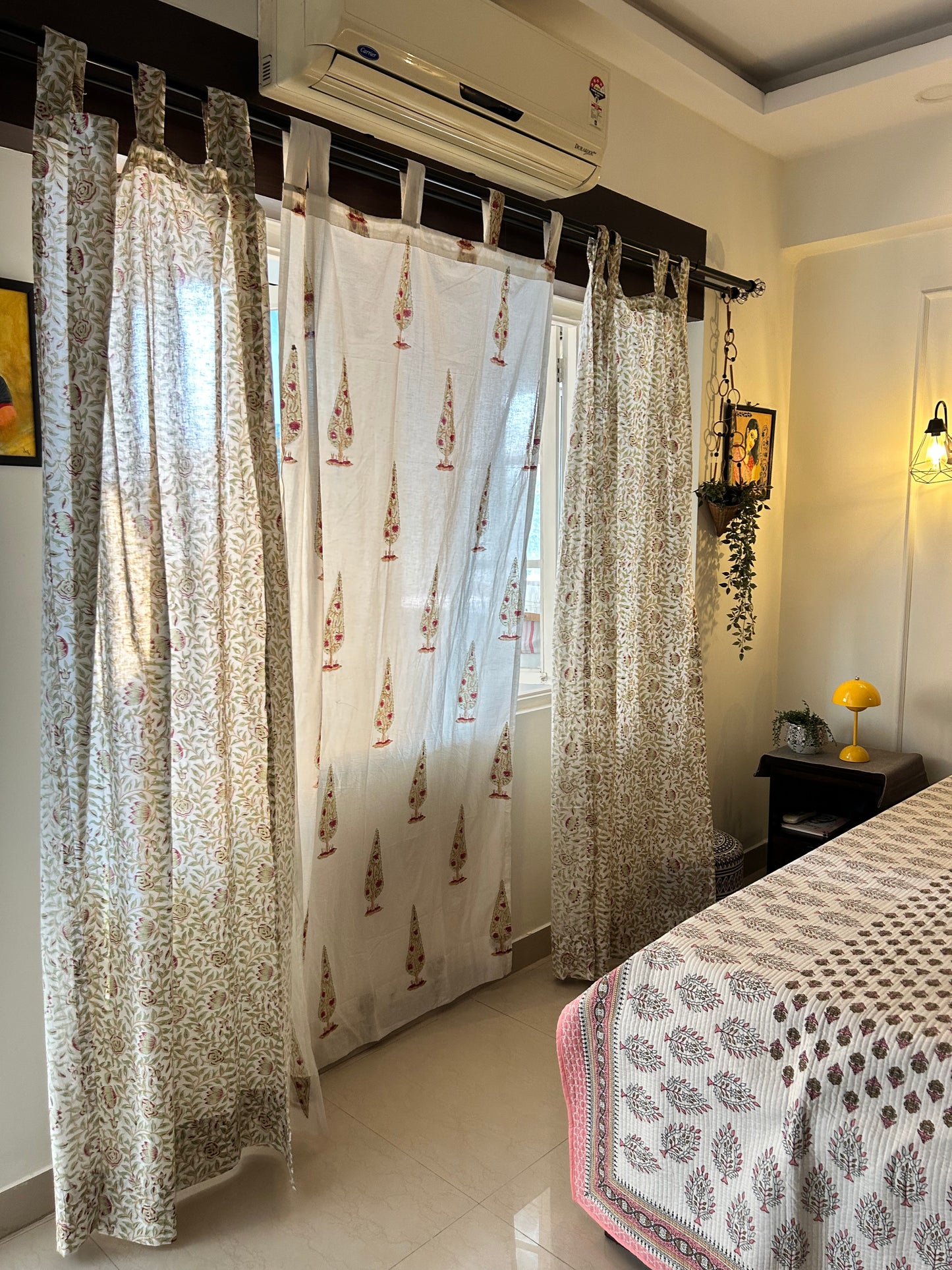 Samode Bagh Collection -Block Print Curtains