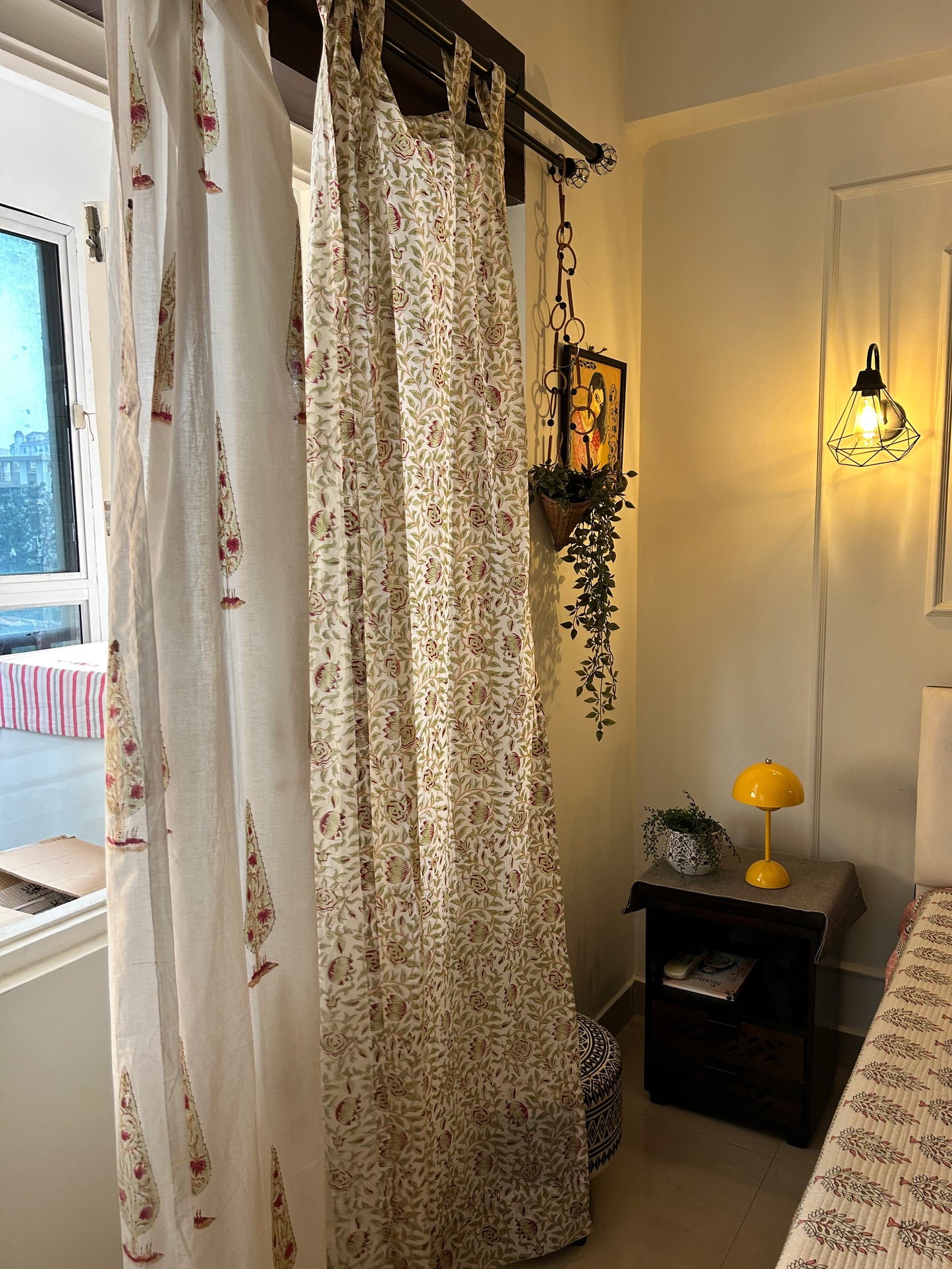 Samode Bagh Collection -Block Print Curtains