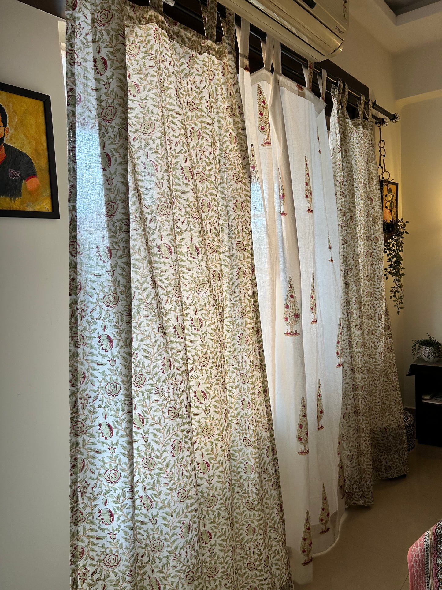 Samode Bagh Collection -Block Print Curtains