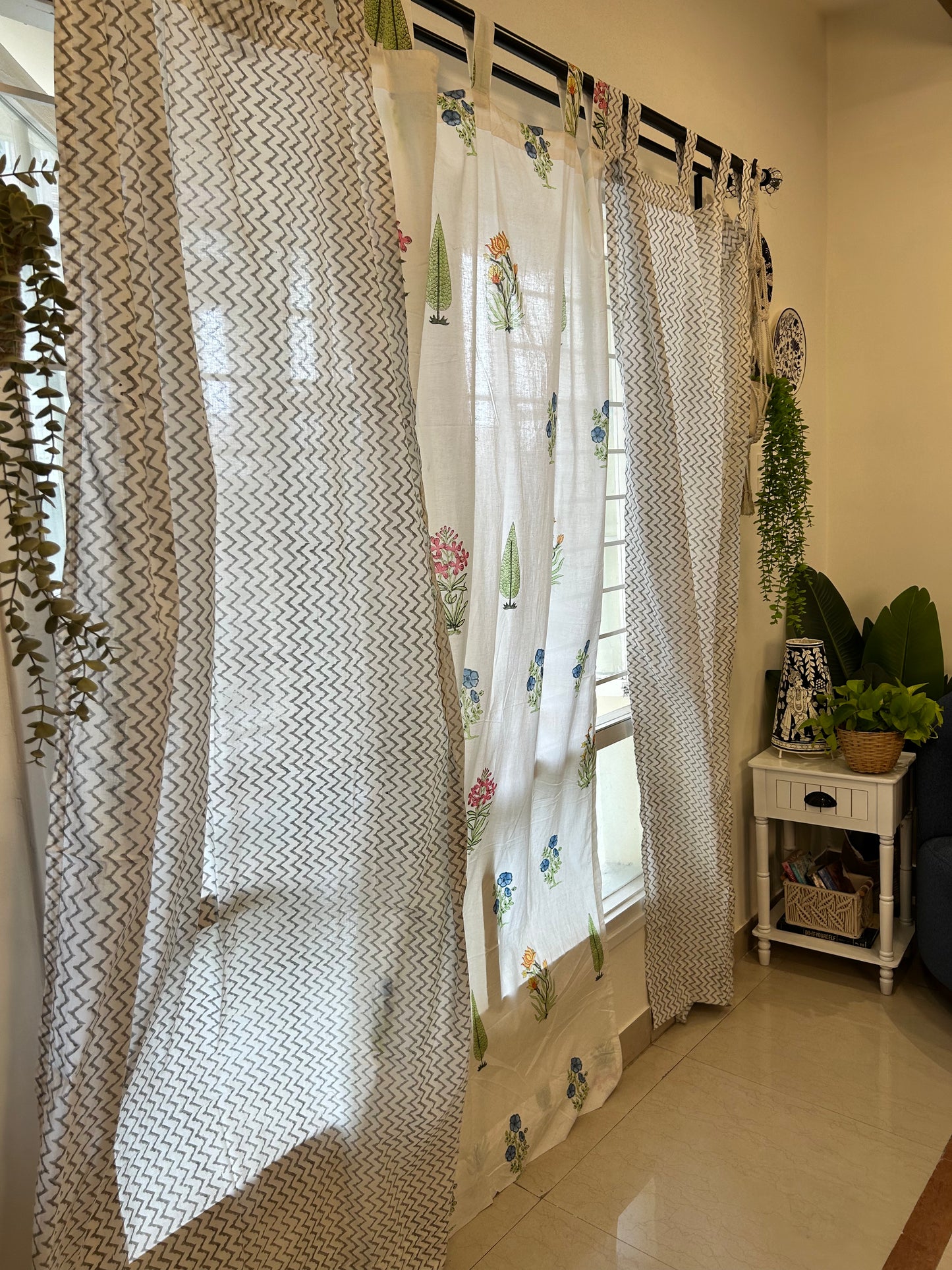 Aram Bagh Collection - Block Print Curtains