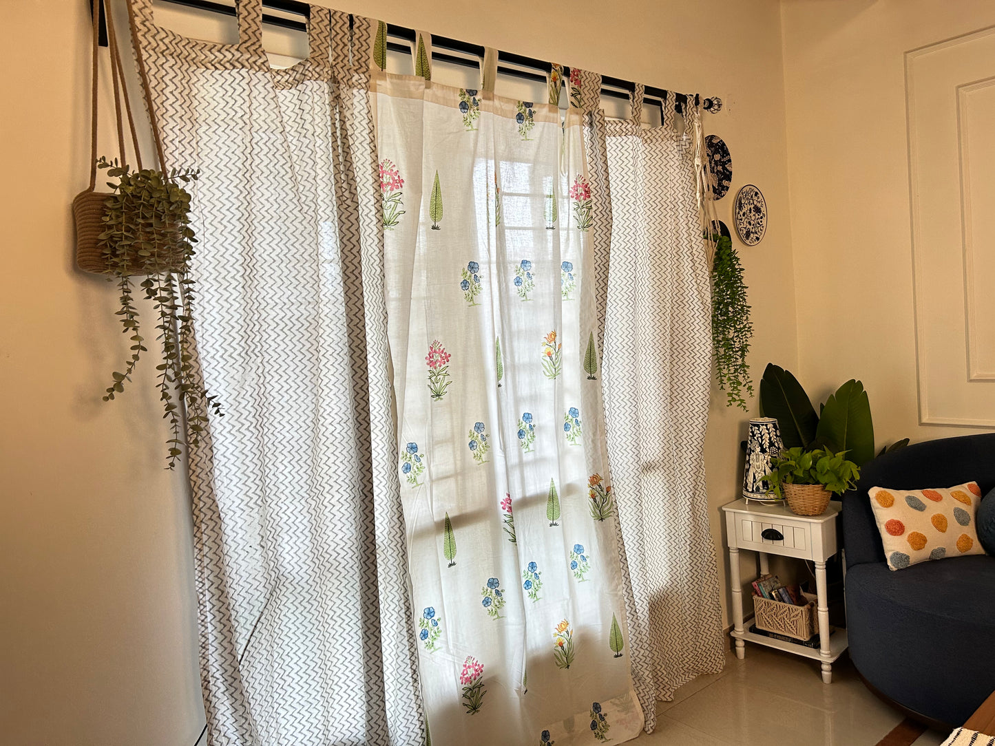 Aram Bagh Collection - Block Print Curtains