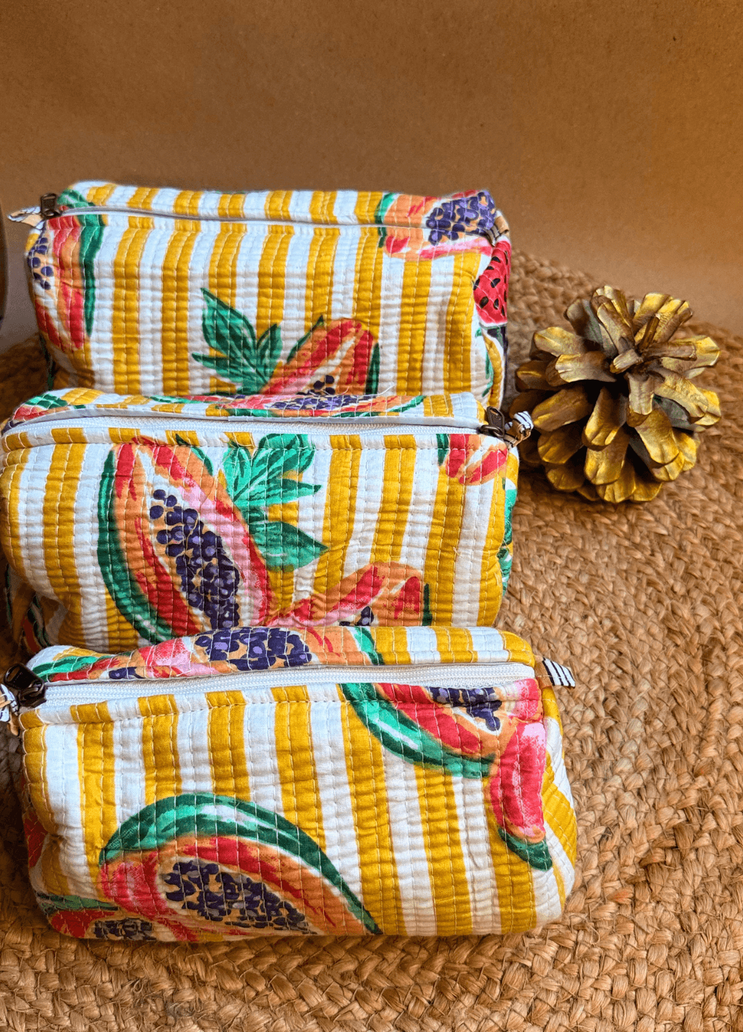 Multipurpose Toiletry Bags- Set of 3