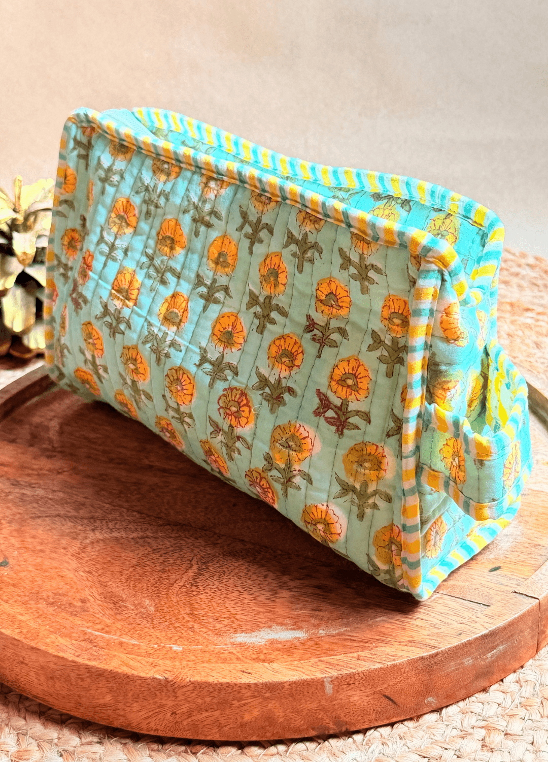 Handblock Travel Utility Pouch