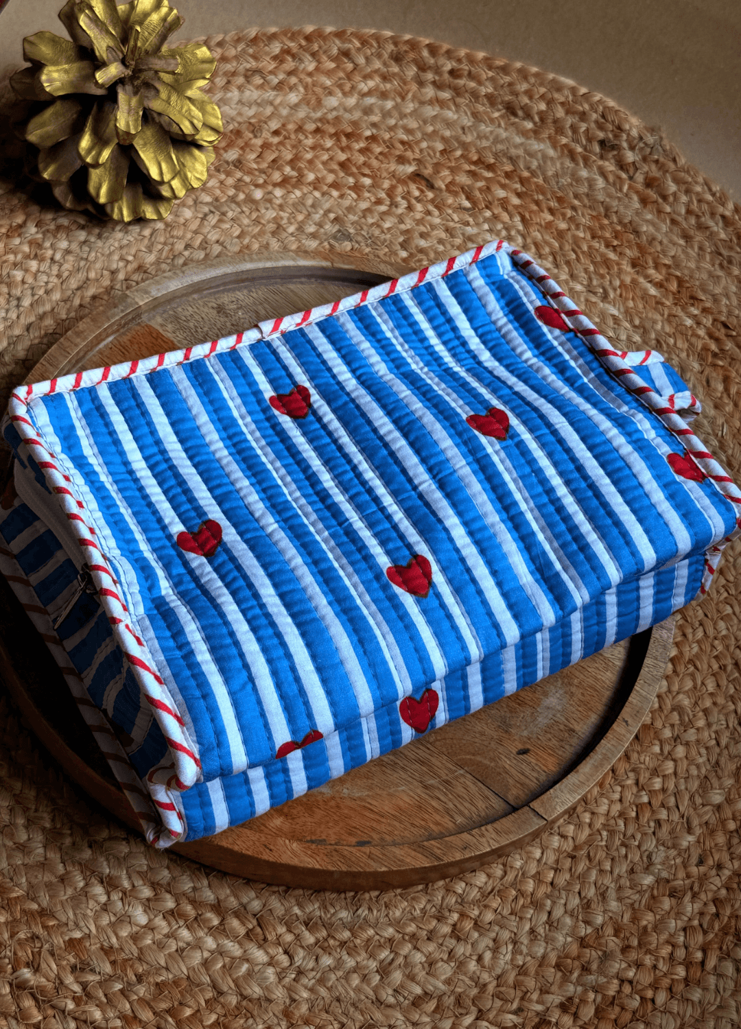 Handblock Travel Utility Pouch