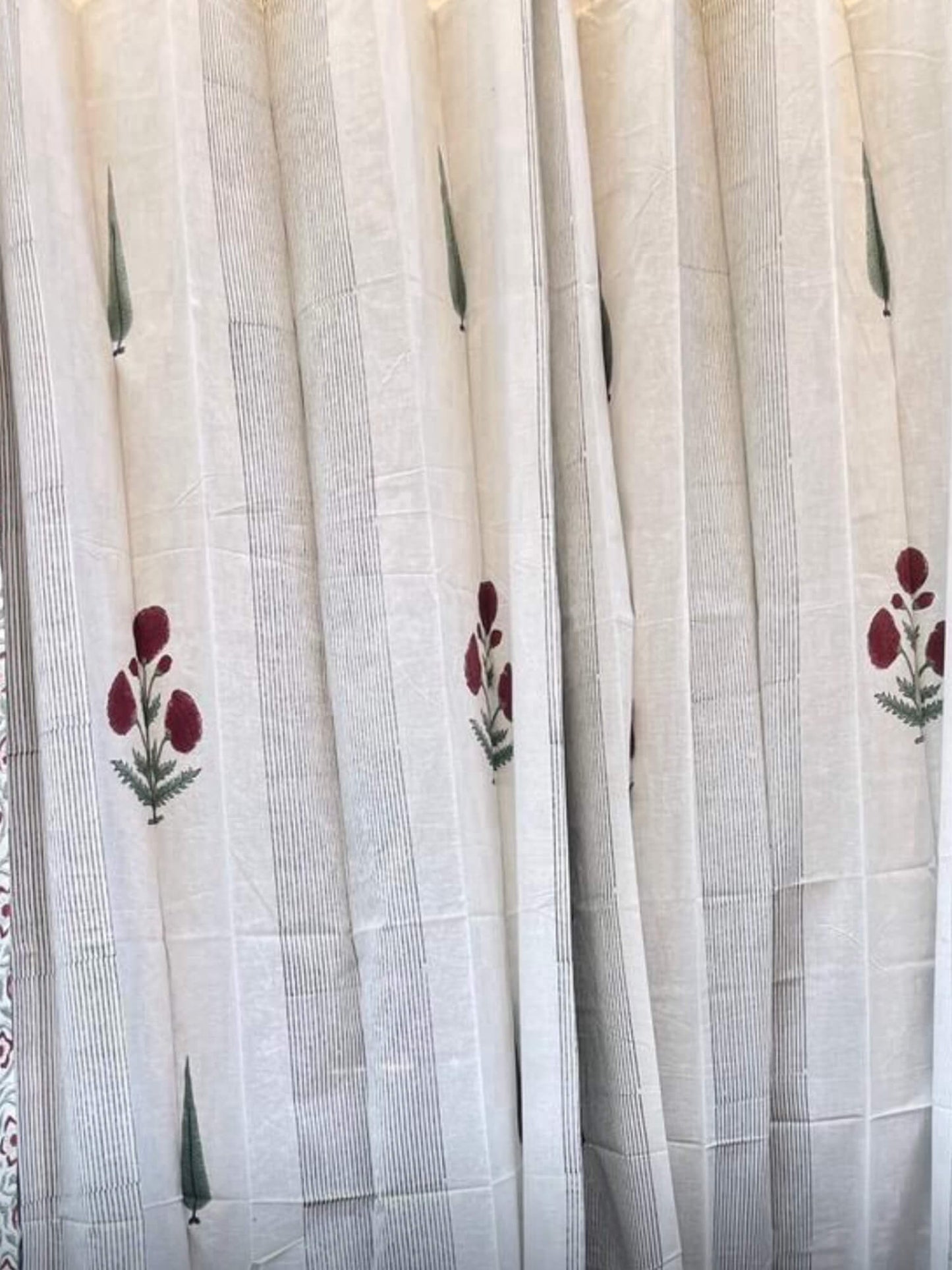 Khas Bagh Collection - Block Print curtains