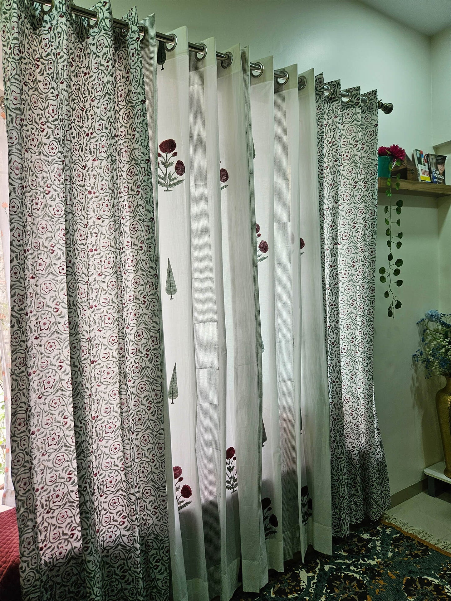 Khas Bagh Collection - Block Print curtains