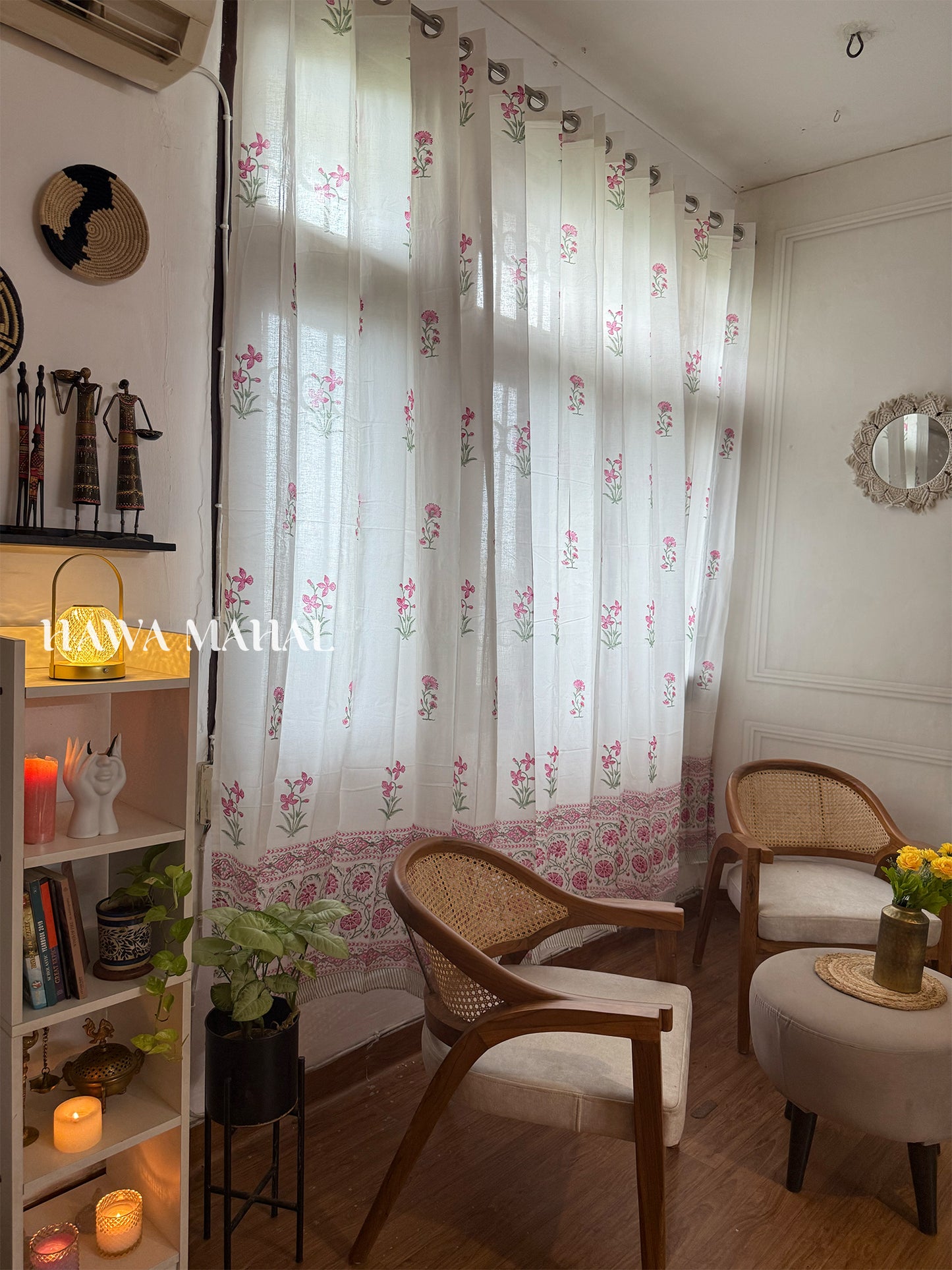 Mehek Bagh Collection Block Print Curtains