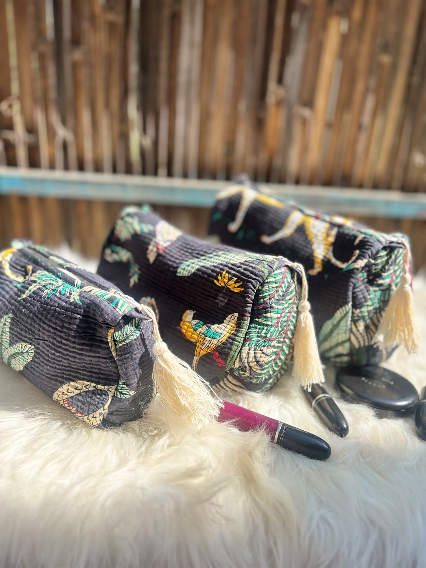 Multipurpose Toiletry Bags – Pack of 3