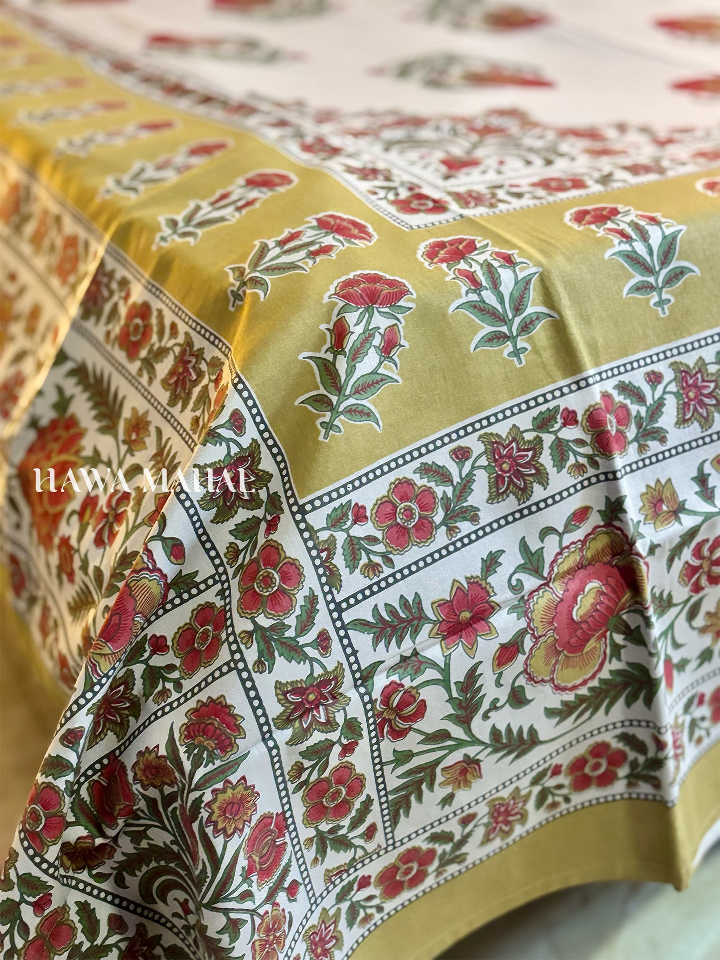 Rajputana Collection - Superking Cotton Bedsheet with Pillow Covers (108 x 108 inches)