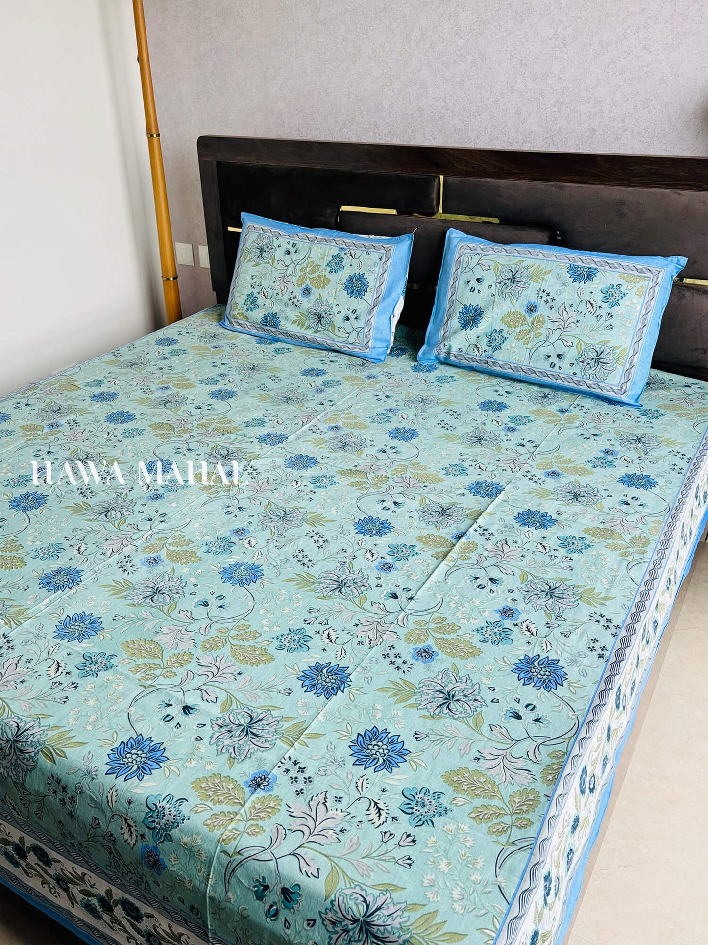 Rajputana Collection - King Cotton Bedsheet with Pillow Covers (90 x 108 inches)