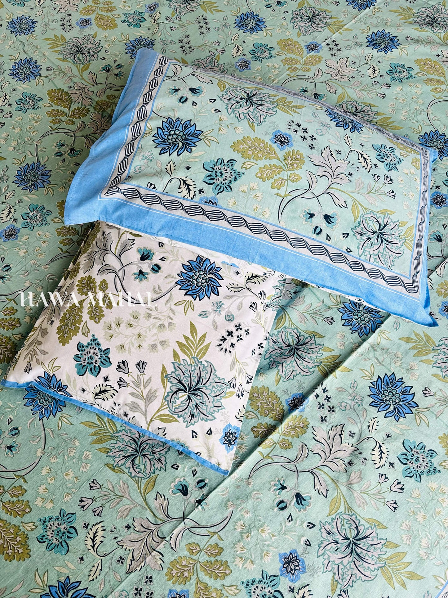 Rajputana Collection - King Cotton Bedsheet with Pillow Covers (90 x 108 inches)
