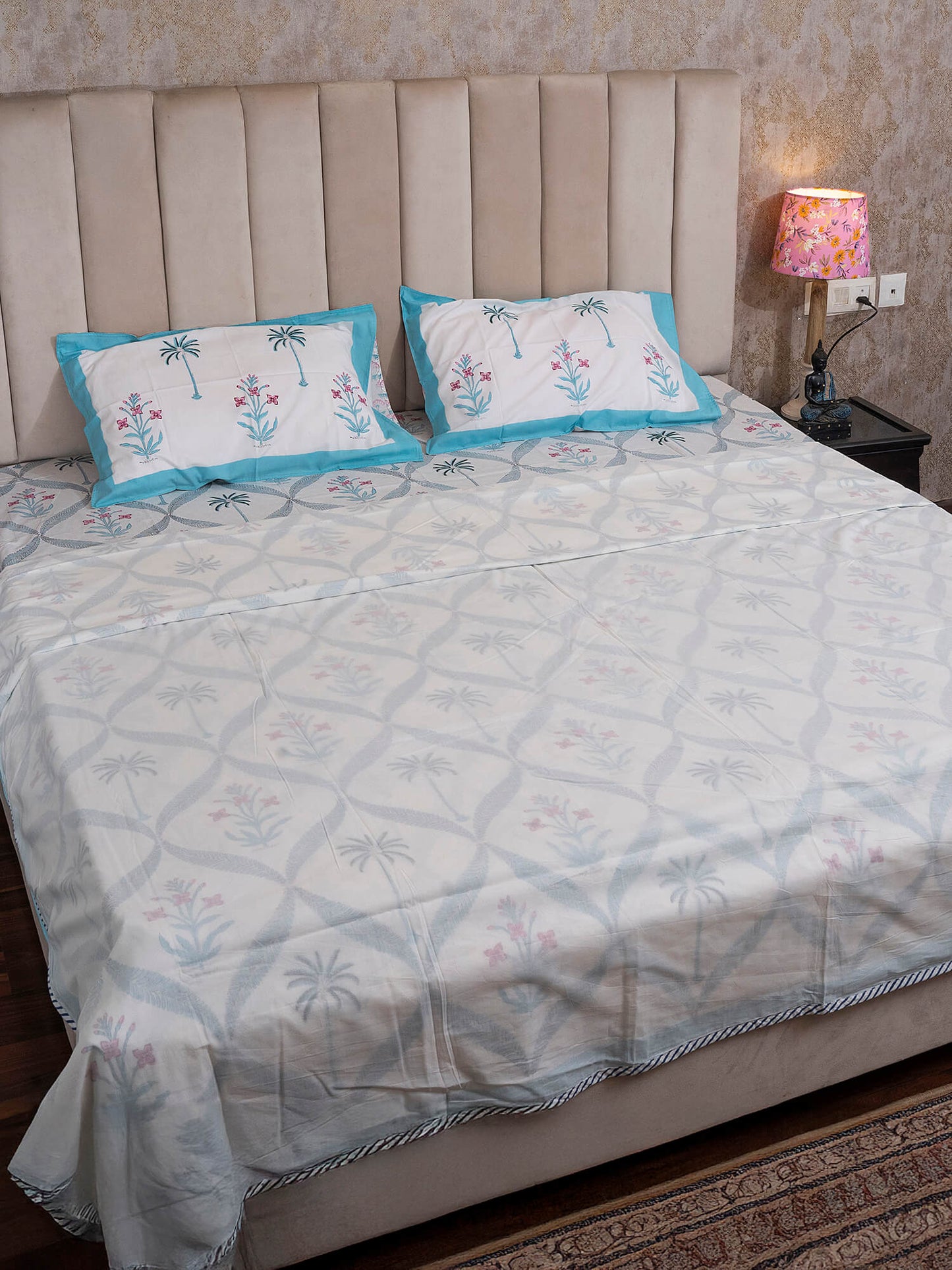 Ram Bagh Collection - Matching Dohar & Bedsheet Set
