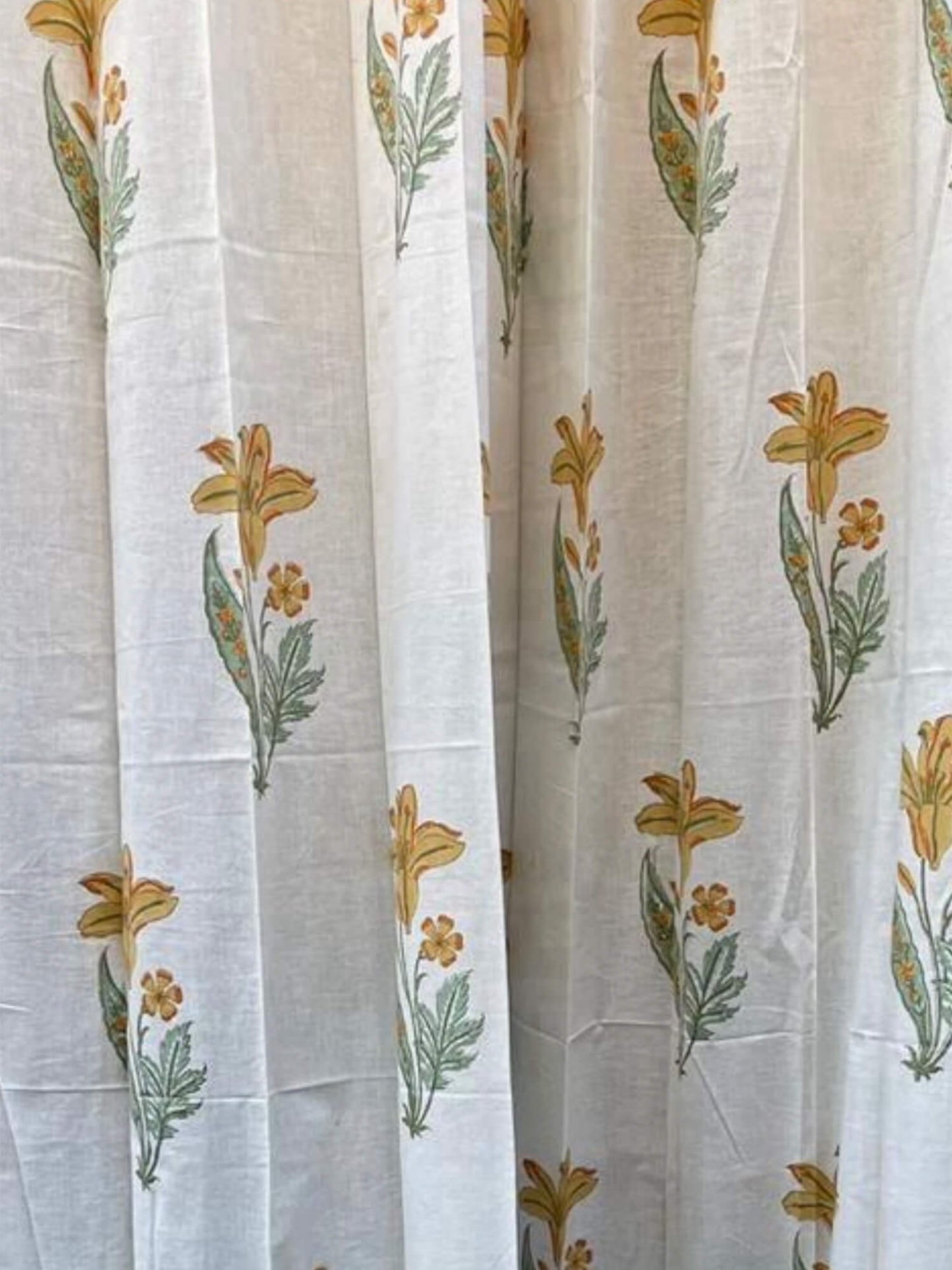 Sunhera Bagh Collection - Block print curtains