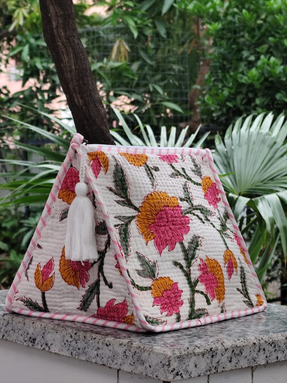 Triangular Vanity Bag