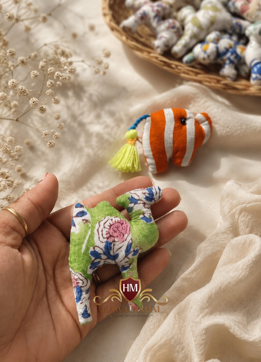 FABRIC FRIDGE MAGNETS
