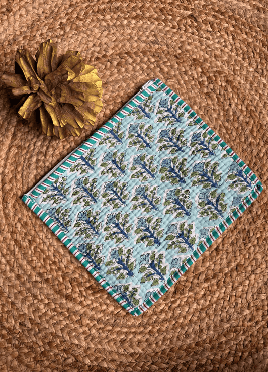 Handblock Flat Pouch