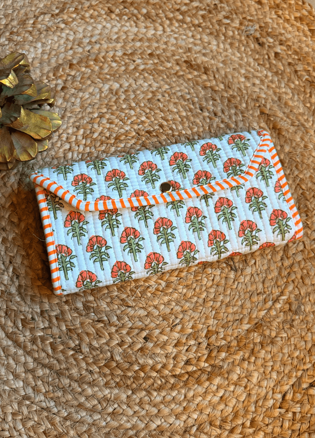 Roll Up Pouch - White