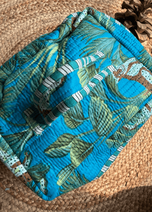 Quilted Vanity Bag – Travel Friendly Organizer