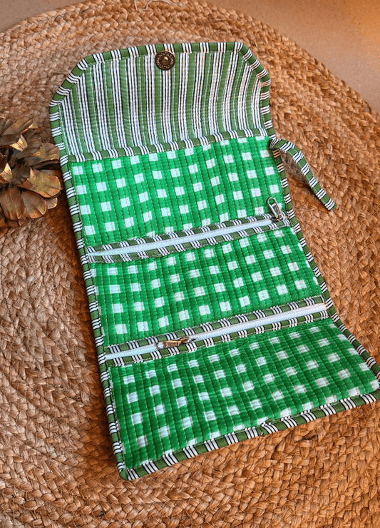 Roll Up Pouch - Green