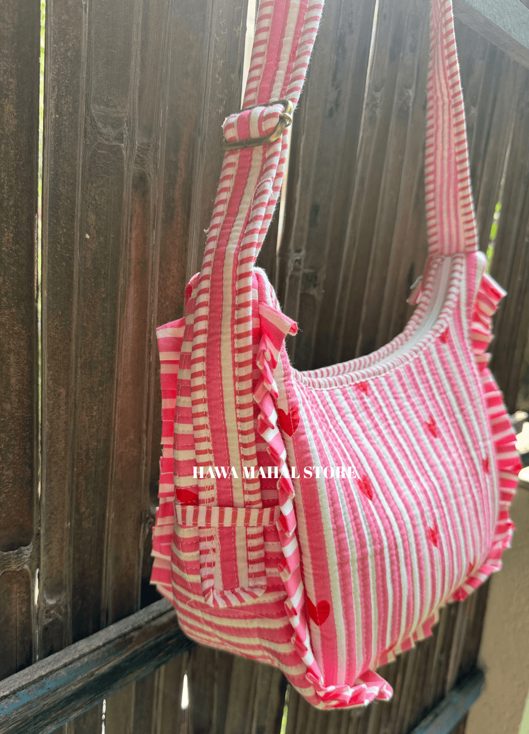 Frill Sling Purse