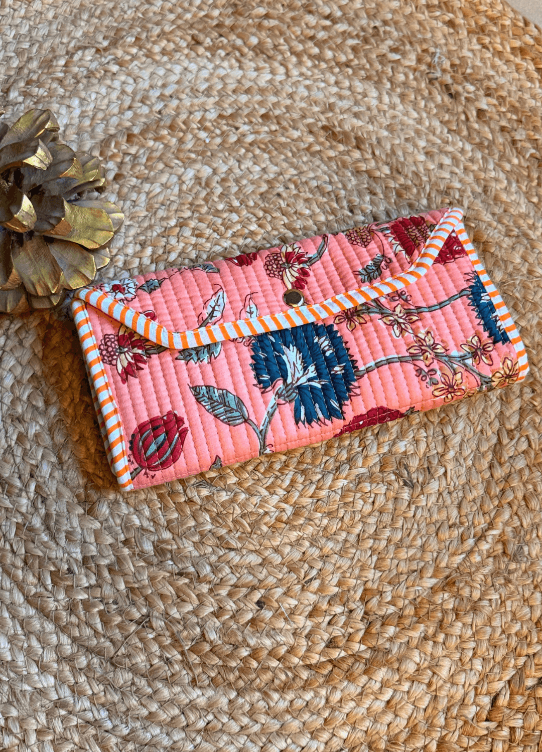 Roll Up Pouch - Pink