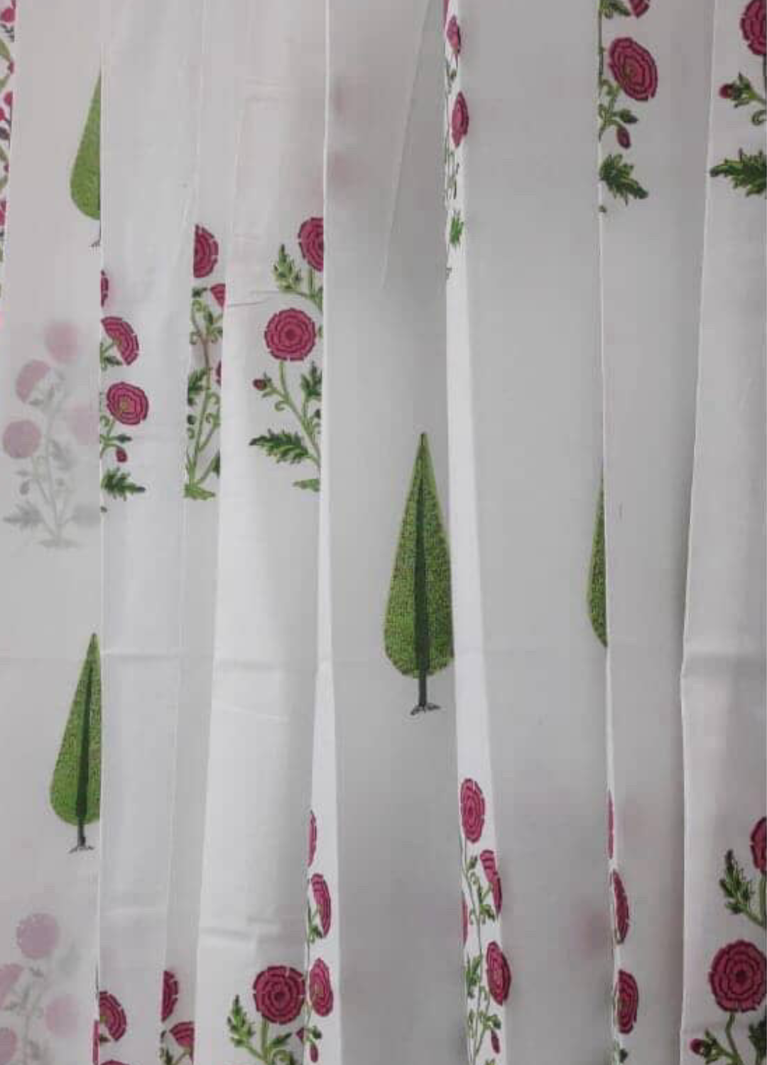 Pariza Hand Block Print Curtains